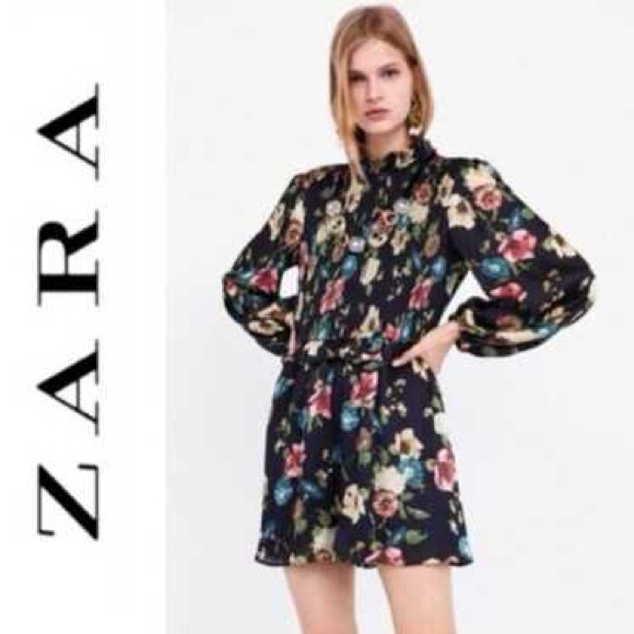 Zara Women's Black and Pink Playsuit-romper - Picture 1 of 8